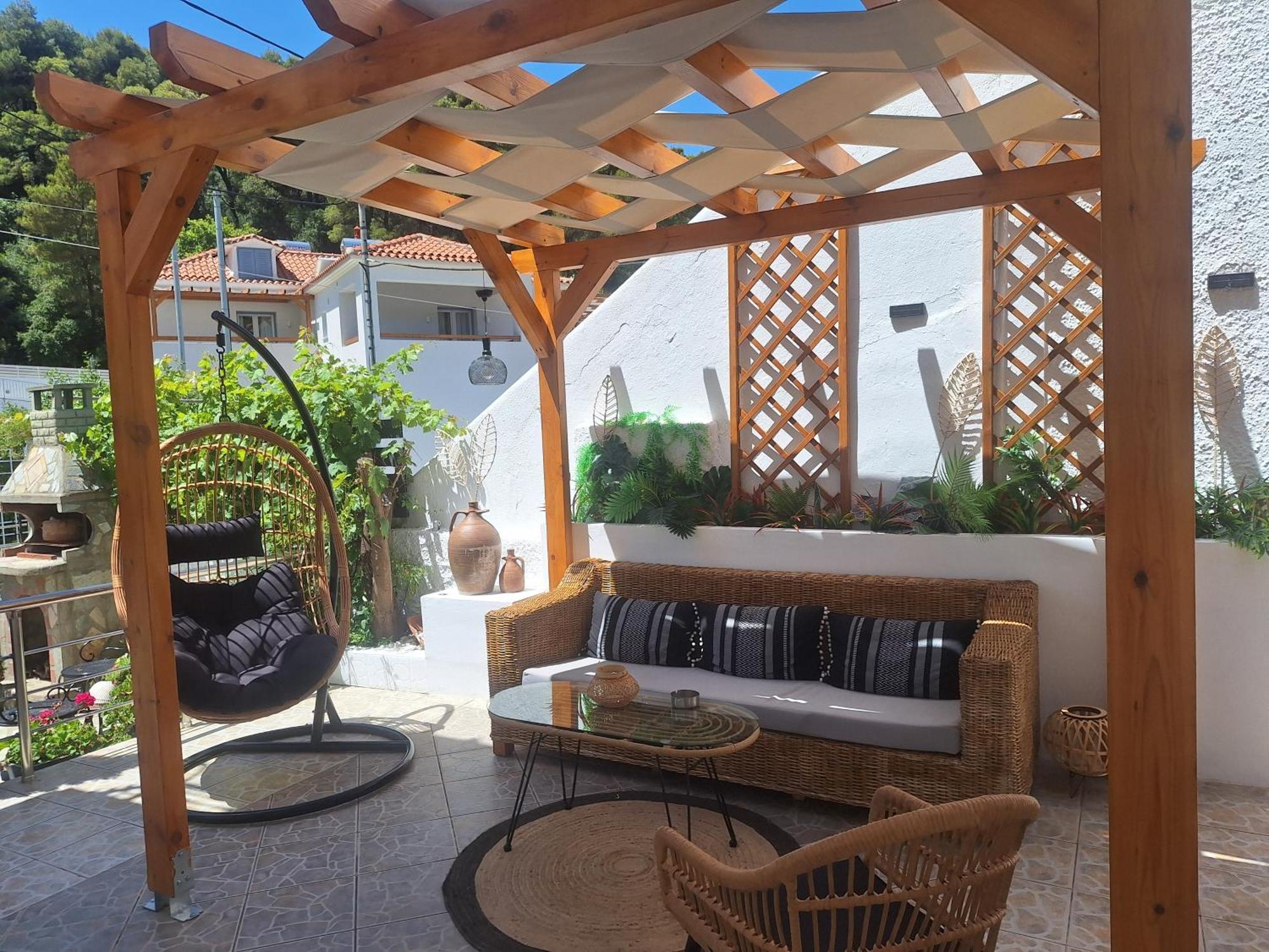 Ferienwohnung Vithos Agnontas Exterior foto